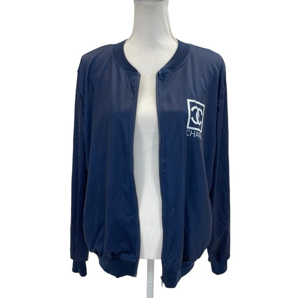 CC Fashion Bomber Jacket M/L Blue - Picture 8 of 14